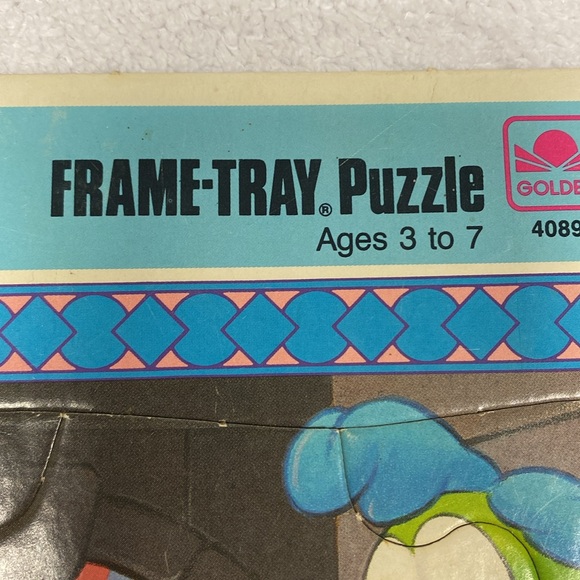 Vintage 90’s Eurekas Castle Golden frame tray puzzle age 3-7 - Picture 4 of 7
